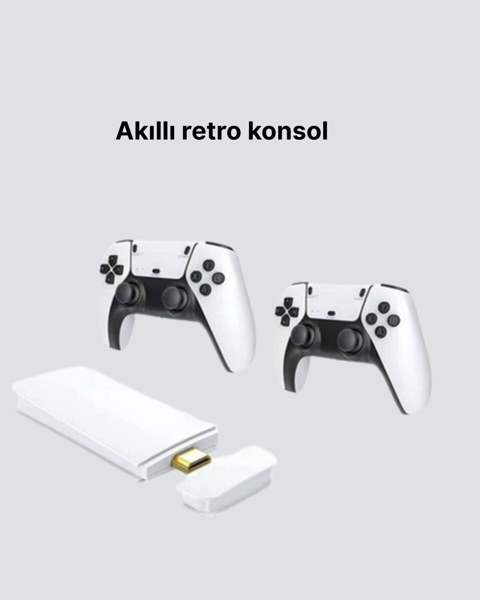 3D ve 4K Görüntü Kaliteli Çok Oyunculu Retro Oyun Konsolu 3D ve 4K Görüntü Kaliteli Çok Oyunculu Retro Oyun Konsolu