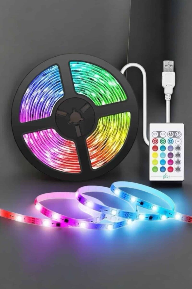 5M RGB Işıklı Her Ortama Uygun Led Işık 5M RGB Işıklı Her Ortama Uygun Led Işık
