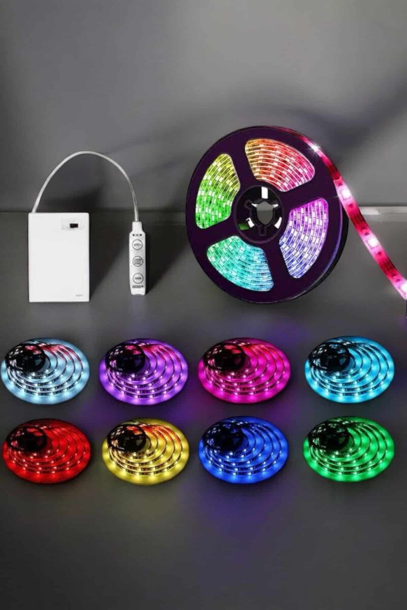 5M RGB Işıklı Her Ortama Uygun Led Işık 5M RGB Işıklı Her Ortama Uygun Led Işık