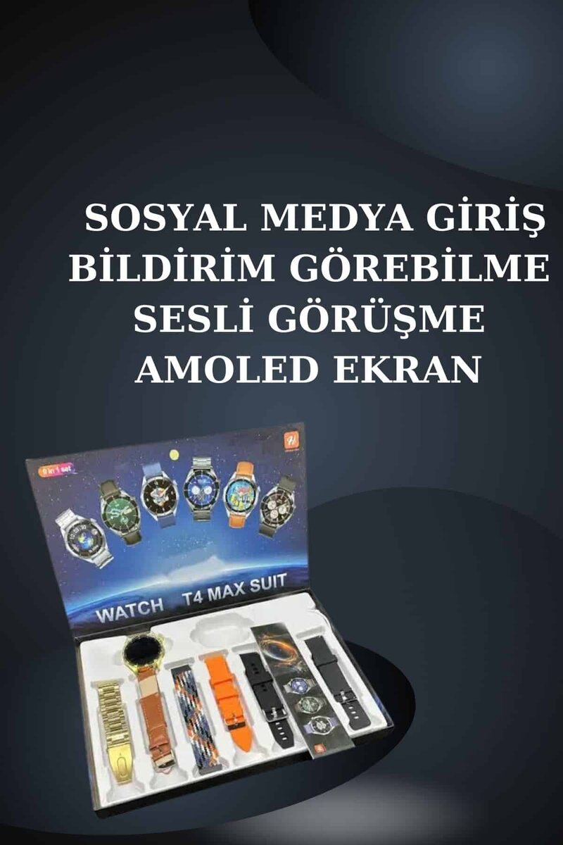 2025 Model Akıllı Saat ve Yeni Nesil Pro Bluetooth Kulaklık ANC Özelliği