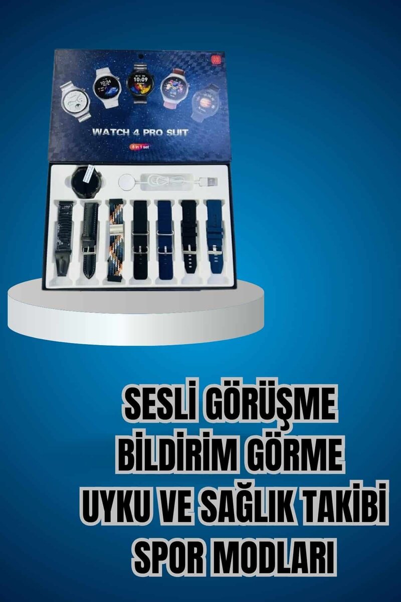 Ucuz Kaliteli Yeni Nesil 7 Kordonlu Akıllı Saat ve Kablosuz Bluetooth Kulaklık ANC Özelliği Ucuz Kaliteli Yeni Nesil 7 Kordonlu Akıllı Saat ve Kablosuz Bluetooth Kulaklık ANC Özelliği