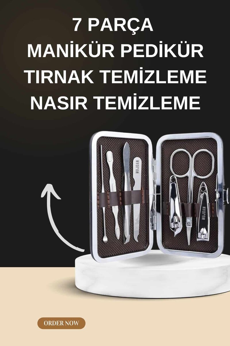 Manikür Pedikür Seti İkili Set El ve Ayak Bakımı Nasır Temizleme Protez Tırnak Çıkarma Manikür Pedikür Seti İkili Set El ve Ayak Bakımı Nasır Temizleme Protez Tırnak Çıkarma