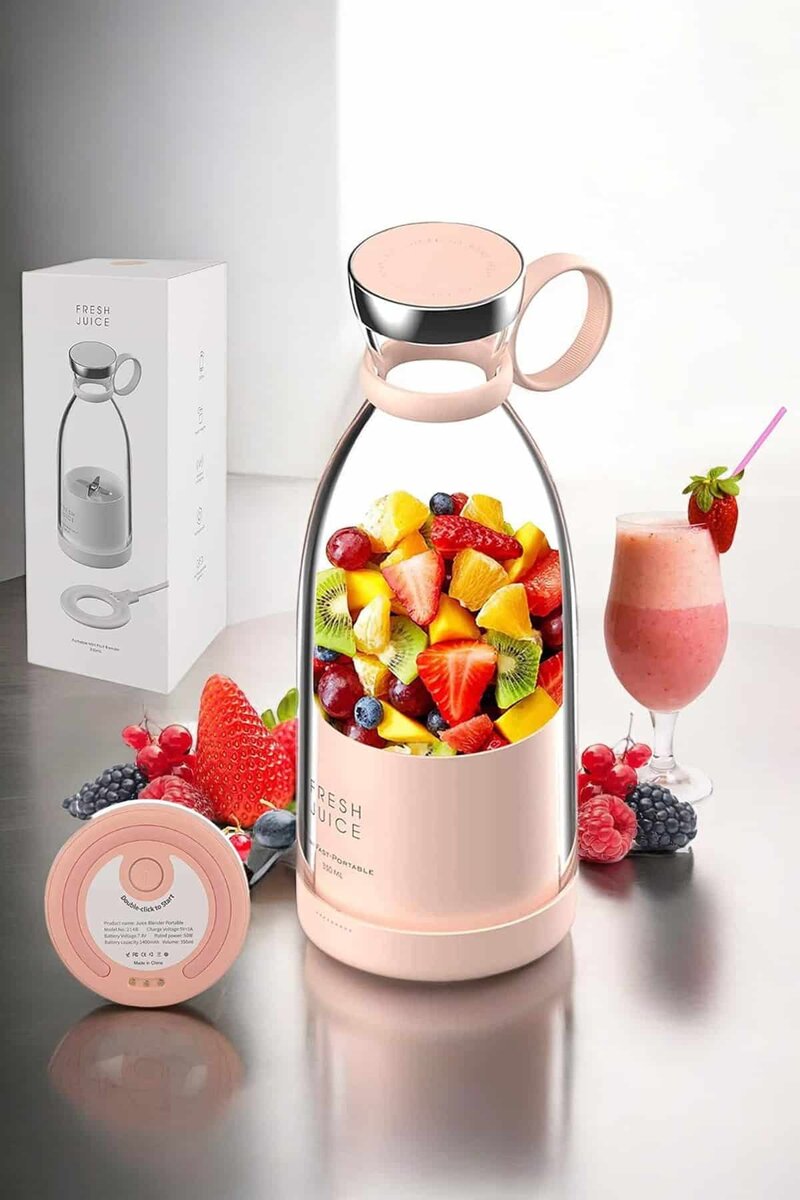 El Blender Taşınabilir Meyve Blender Şarj Edilebilir Taşınabilir Blender Elektrikli El Blender Taşınabilir Meyve Blender Şarj Edilebilir Taşınabilir Blender Elektrikli