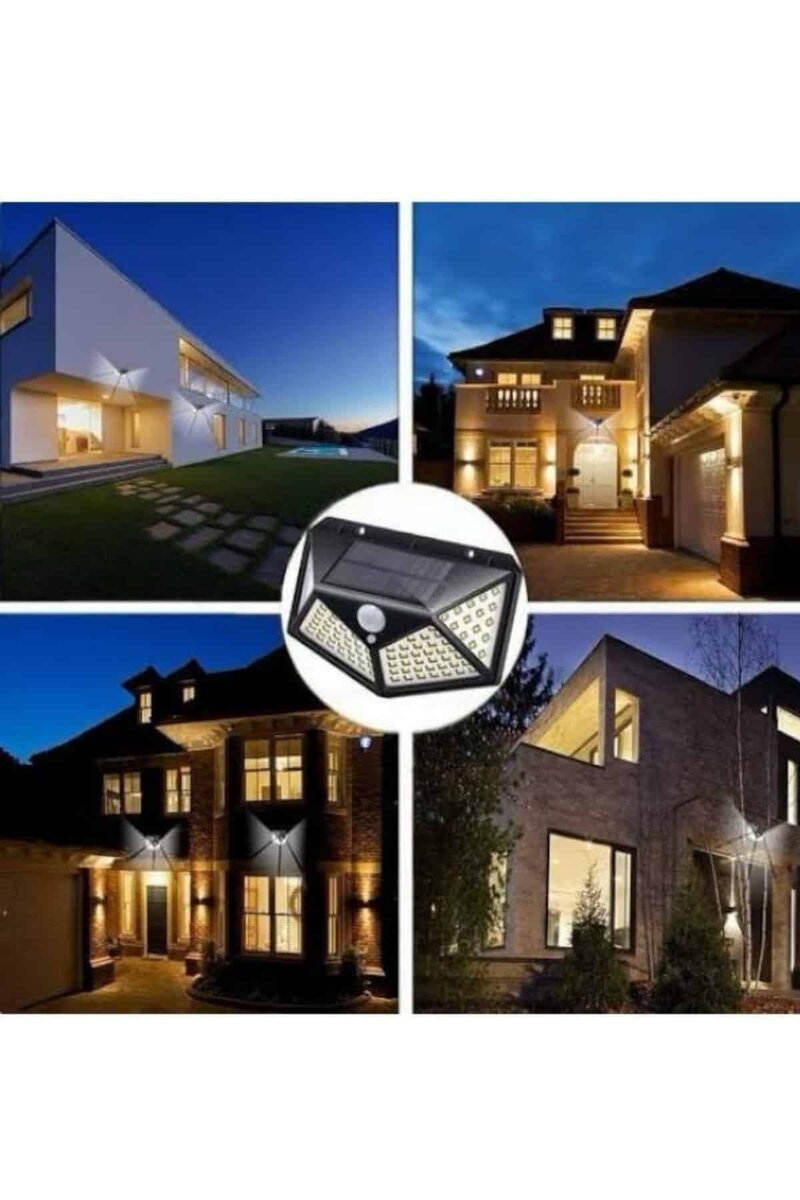 Güneş Enerjili Bahçe Lambası 100 Led Bahçe Lambası Bahçe Aydınlatma Güneş Enerjili Bahçe Lambası 100 Led Bahçe Lambası Bahçe Aydınlatma