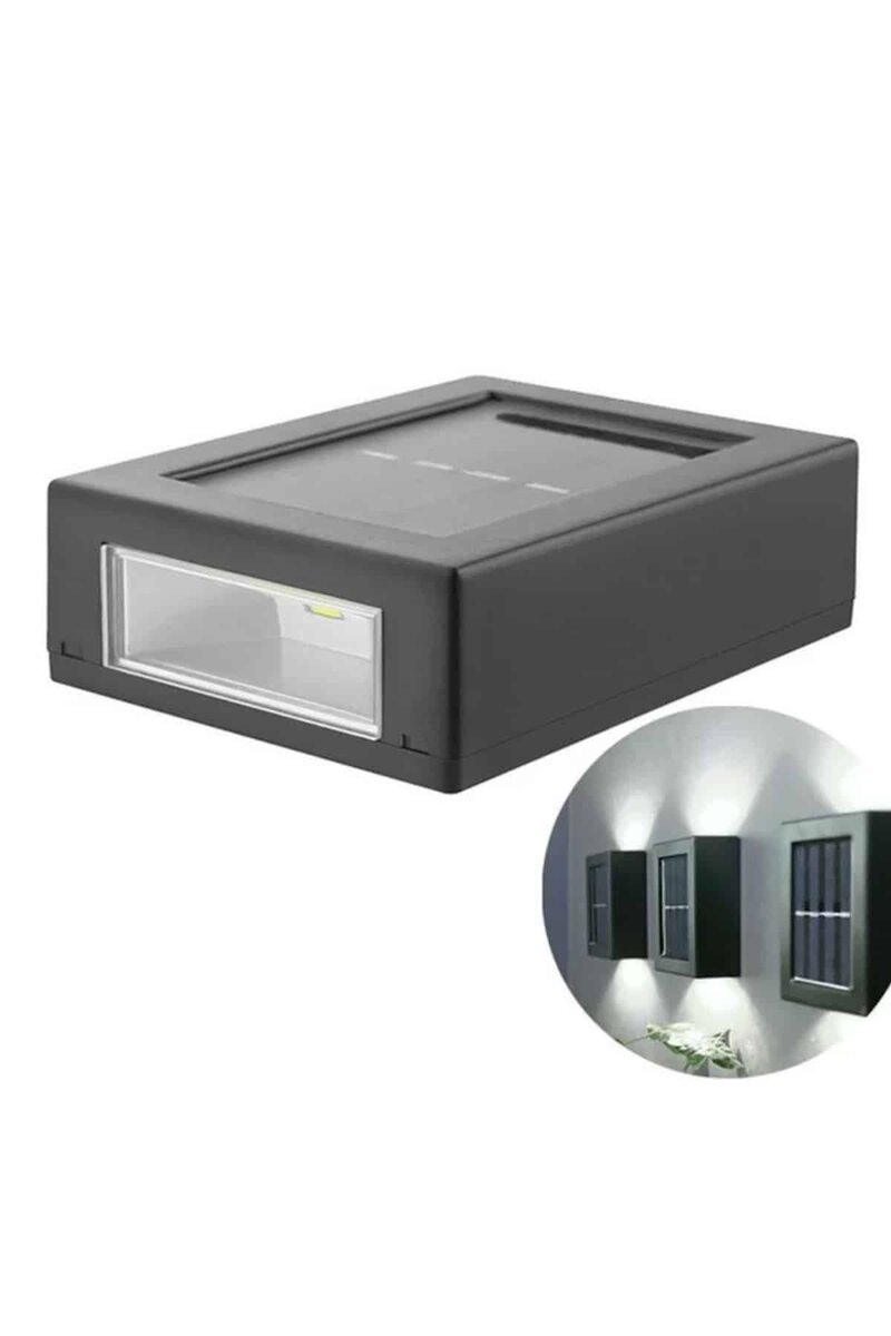 Solar Lamba Dekoratif Aplik Su Geçirmez Led Işıklı Duvar Lambası Solar Lamba Dekoratif Aplik Su Geçirmez Led Işıklı Duvar Lambası