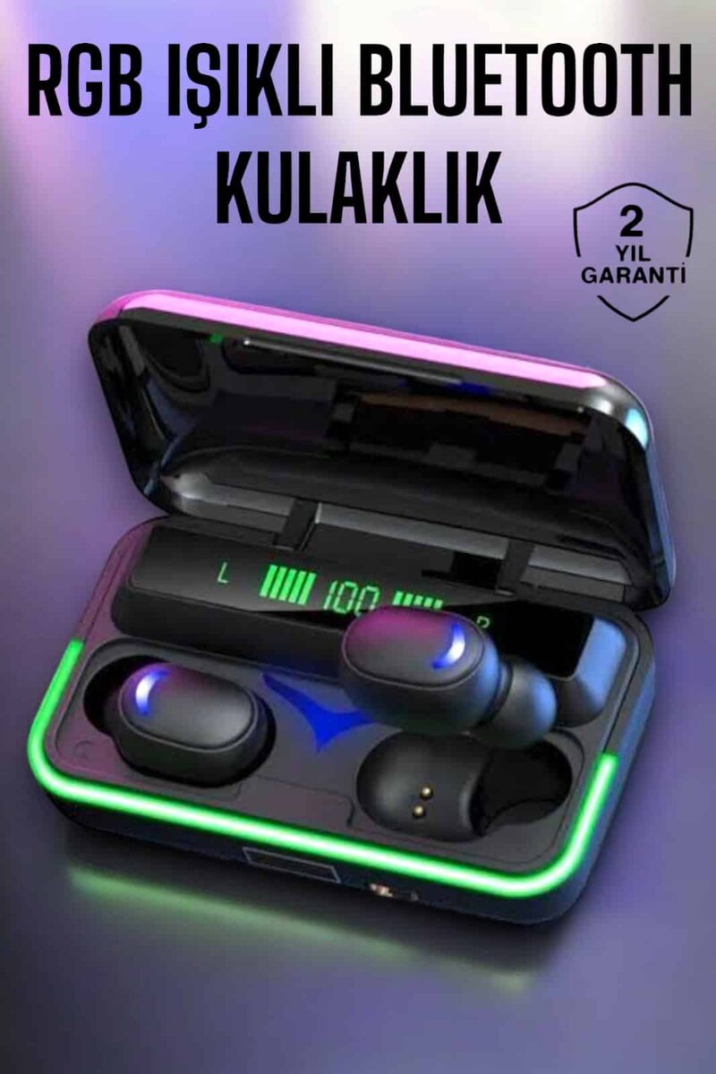 Android Ve İOS Uyumlu Bluetooth Bağlantılı Powerbankli Kulaklık Android Ve İOS Uyumlu Bluetooth Bağlantılı Powerbankli Kulaklık