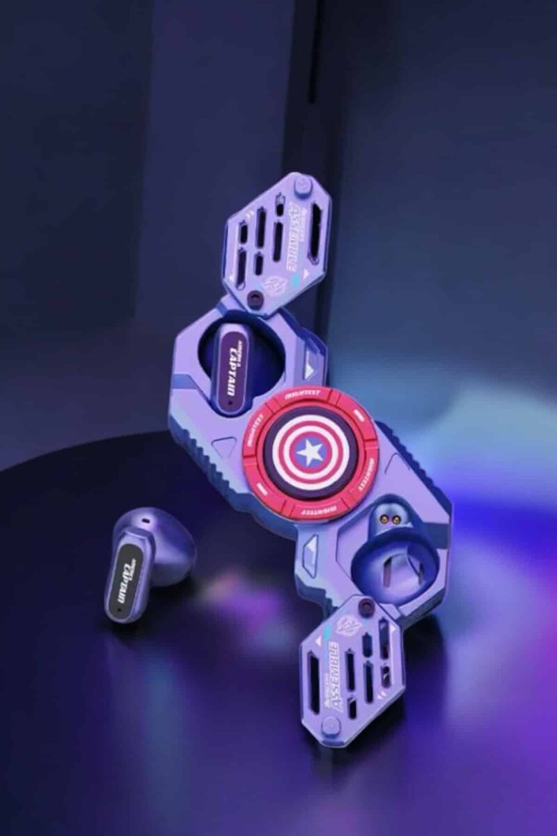 Kırmızı Kablosuz Bluetooth Kulaklık Stres Çarklı Oyuncu Kulaklığı Kırmızı Kablosuz Bluetooth Kulaklık Stres Çarklı Oyuncu Kulaklığı