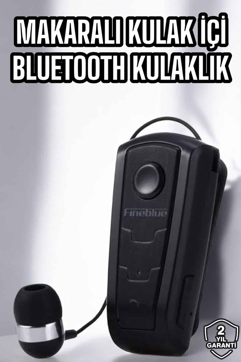 Makaralı Bluetooth Kulaklık Çağrı Cevaplama Kablolu Uzun Pil Ömrü Makaralı Bluetooth Kulaklık Çağrı Cevaplama Kablolu Uzun Pil Ömrü
