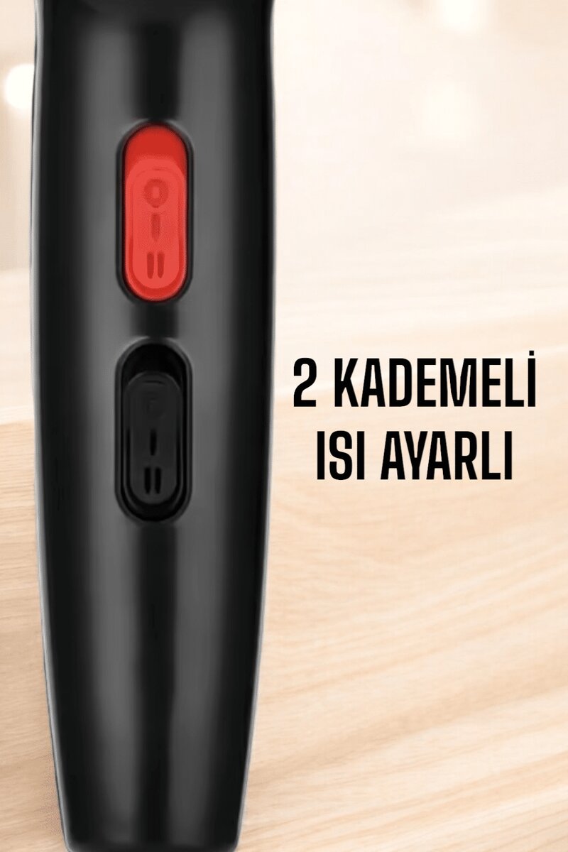 Soğuk ve Sıcak Üfleme Özellikli AC Motorlu Saç Kurutma Makinesi Soğuk ve Sıcak Üfleme Özellikli AC Motorlu Saç Kurutma Makinesi
