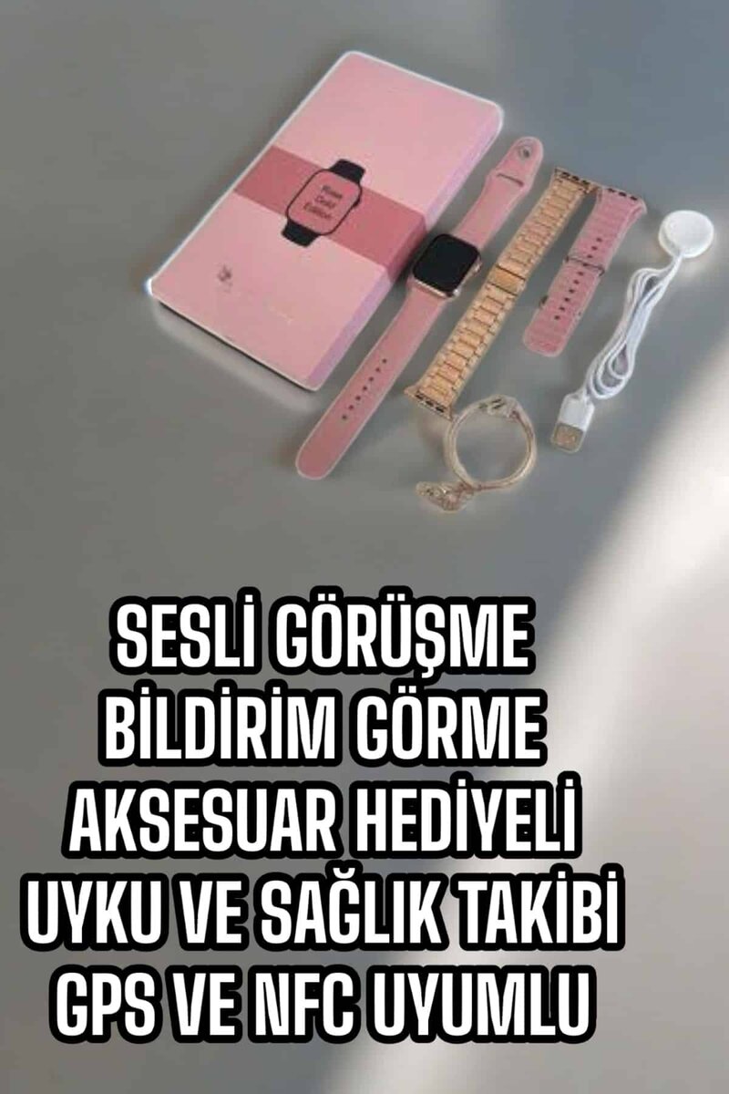 Akıllı Saat Sesli Görüşme Bildirim Görme Uyku ve Sağlık Takibi Akıllı Saat Sesli Görüşme Bildirim Görme Uyku ve Sağlık Takibi