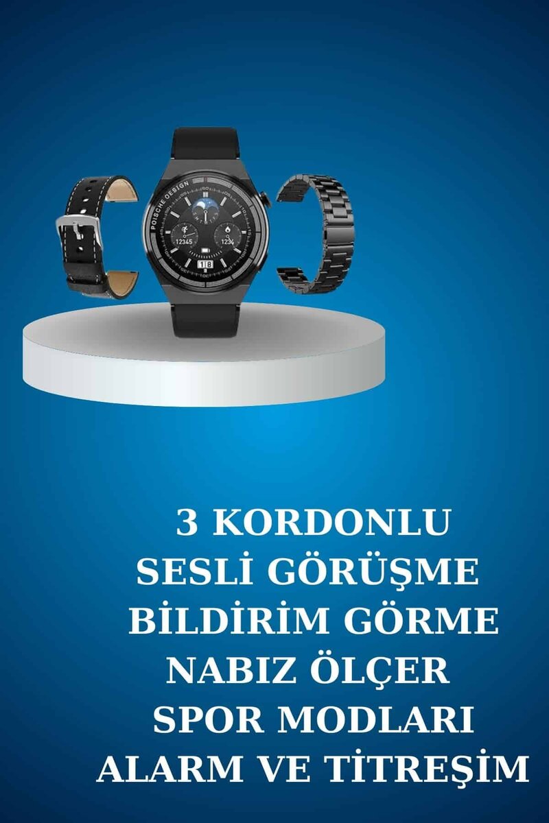 Alarm ve Titreşim Özellikli Akıllı Saat ve Mikrofonlu Kablolu Bluetooth Kulaklık 60 Saat Alarm ve Titreşim Özellikli Akıllı Saat ve Mikrofonlu Kablolu Bluetooth Kulaklık 60 Saat