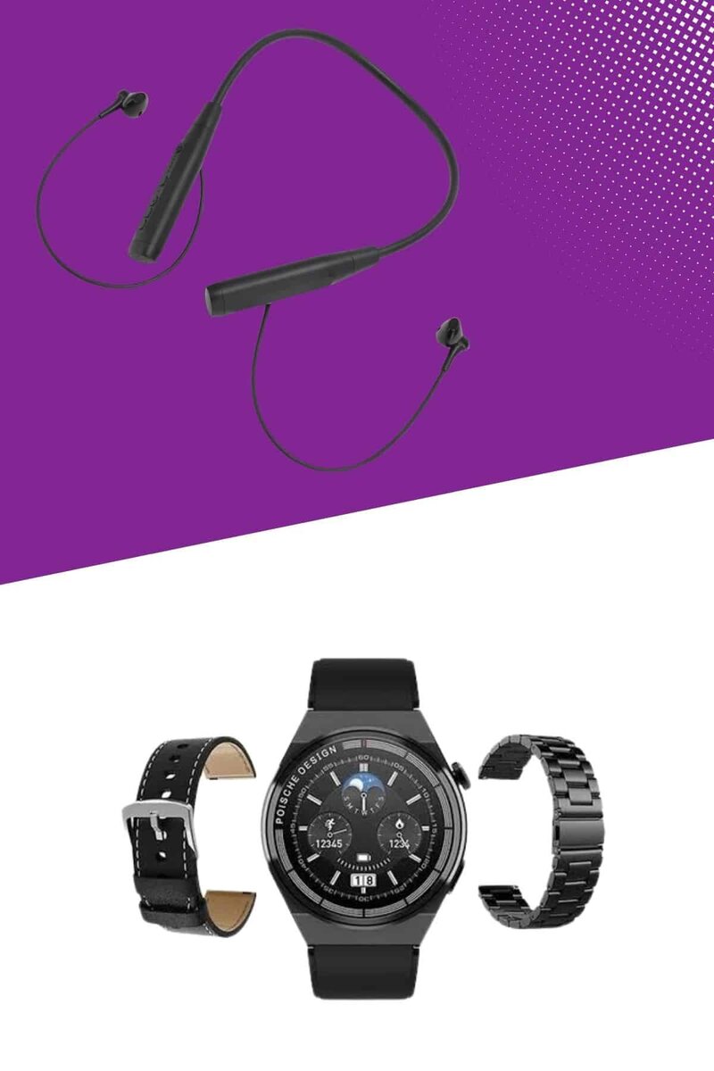 Alarm ve Titreşim Özellikli Akıllı Saat ve Mikrofonlu Kablolu Bluetooth Kulaklık 60 Saat Alarm ve Titreşim Özellikli Akıllı Saat ve Mikrofonlu Kablolu Bluetooth Kulaklık 60 Saat