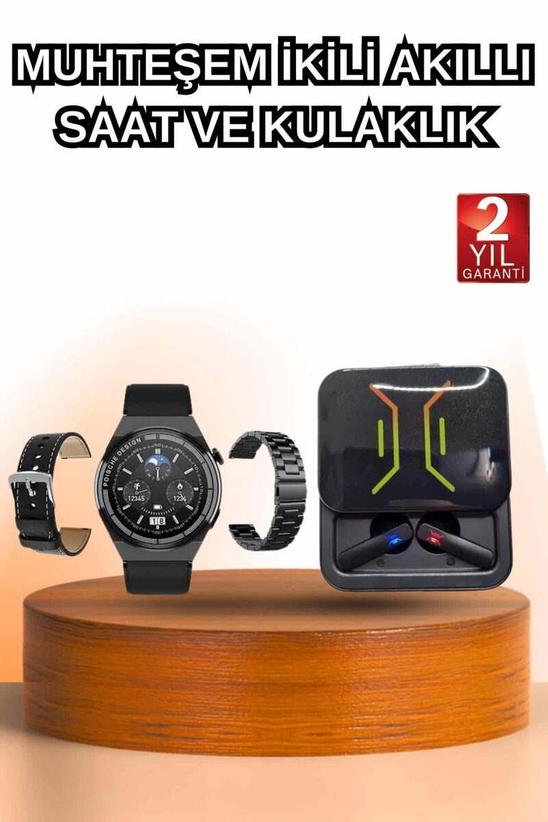 Dijital Göstergeli Bluetooth Kulaklık ve Bildirim Görebilen Akıllı Saat Alarm ve Titreşim Dijital Göstergeli Bluetooth Kulaklık ve Bildirim Görebilen Akıllı Saat Alarm ve Titreşim
