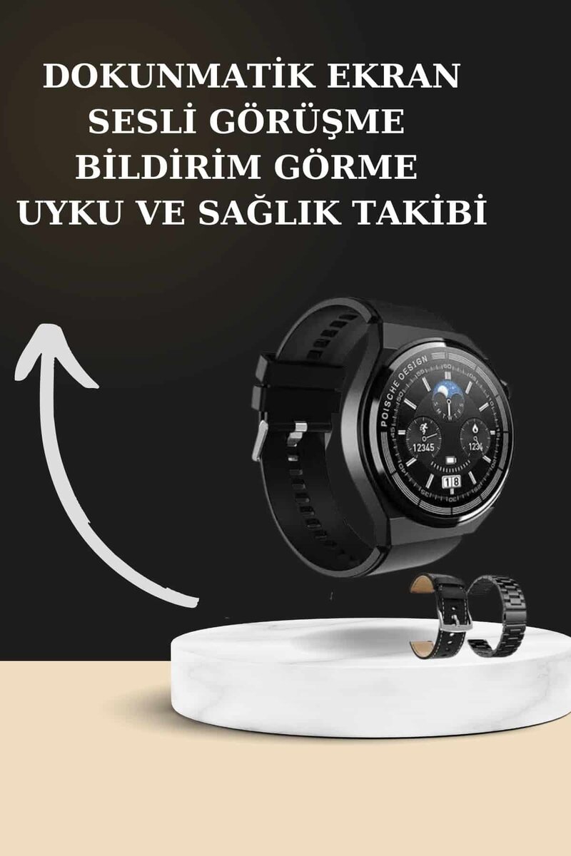 TWS Bluetooth Kulaklık ve Akıllı Saat Uyku Takibi Nabız Ölçer Uzun Pil Ömrü TWS Bluetooth Kulaklık ve Akıllı Saat Uyku Takibi Nabız Ölçer Uzun Pil Ömrü