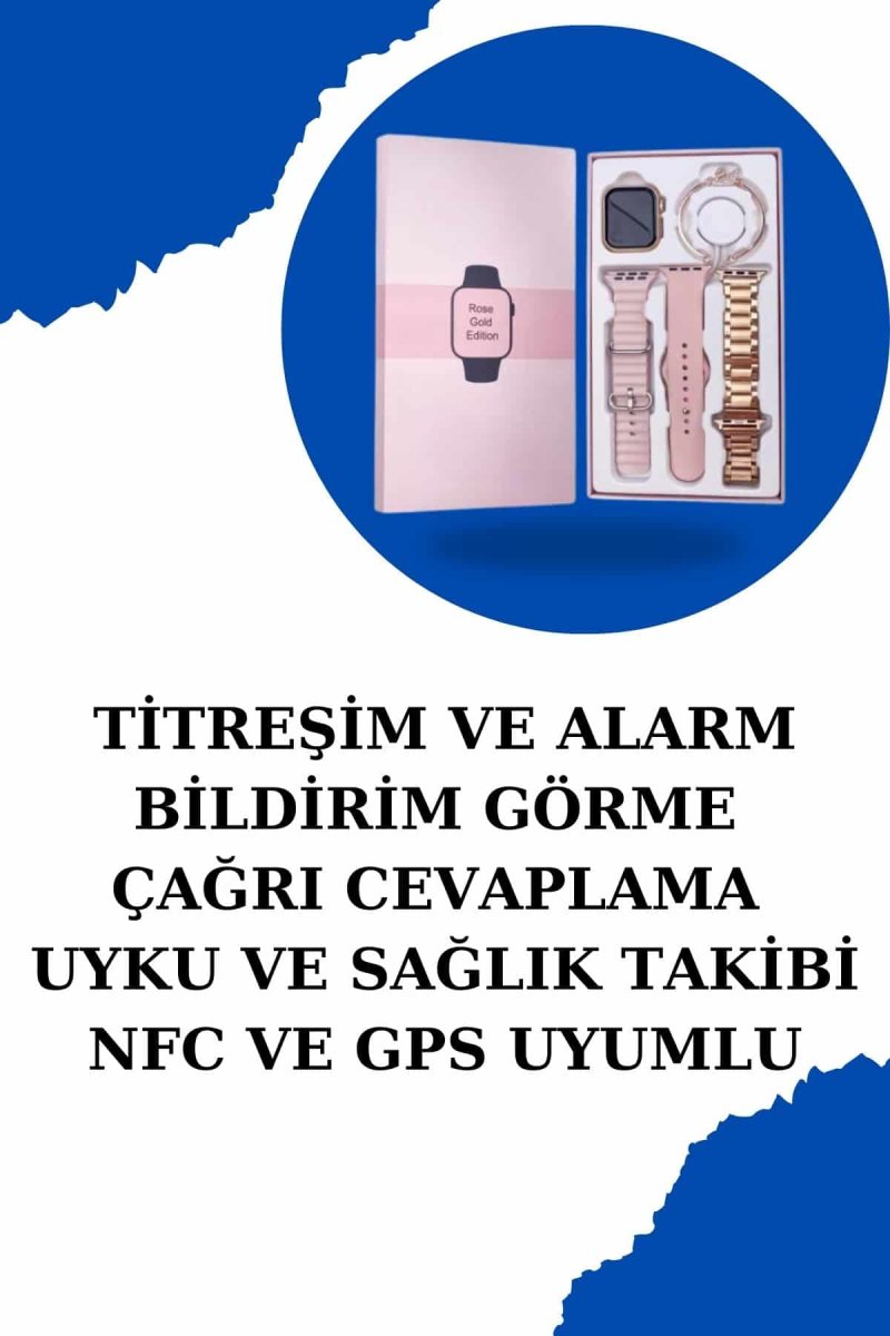 Kadınlar İçin Dokunmatik Ekran Akıllı Saat ve Gamer Kablosuz Bluetooth Kulaklık ANC Özelliği Kadınlar İçin Dokunmatik Ekran Akıllı Saat ve Gamer Kablosuz Bluetooth Kulaklık ANC Özelliği