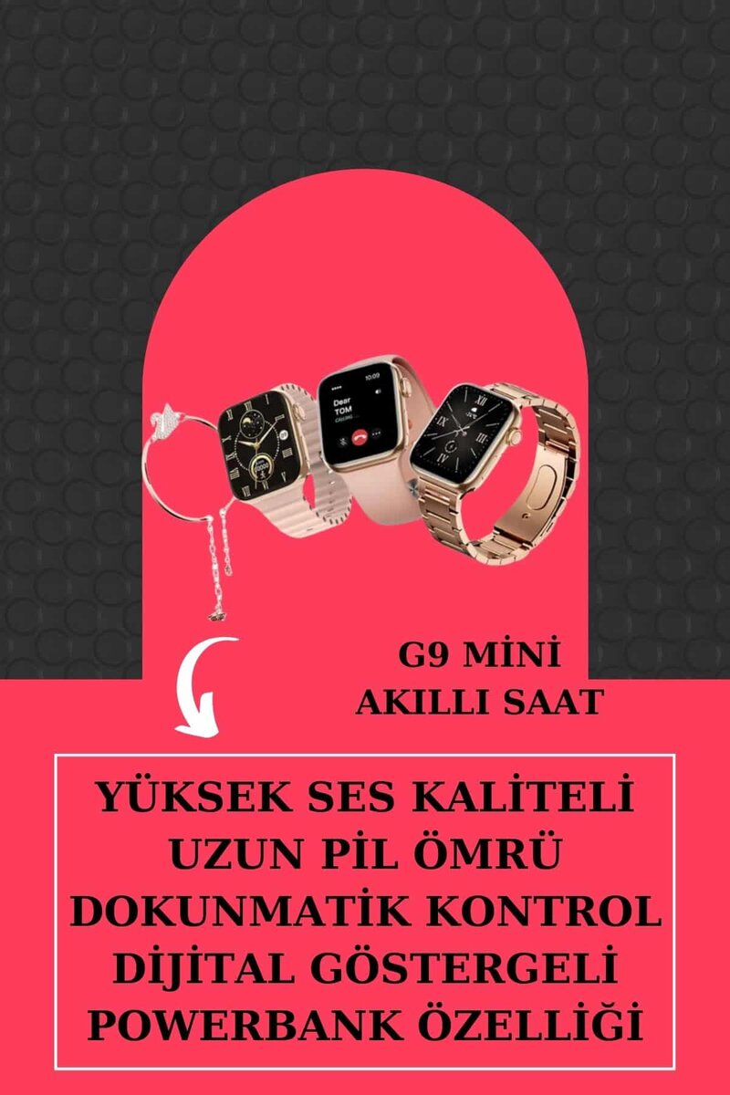 Aksesuar Hediyeli Akıllı Saat ve Dijital Göstergeli Powerbankli Bluetooth Kulaklık Aksesuar Hediyeli Akıllı Saat ve Dijital Göstergeli Powerbankli Bluetooth Kulaklık