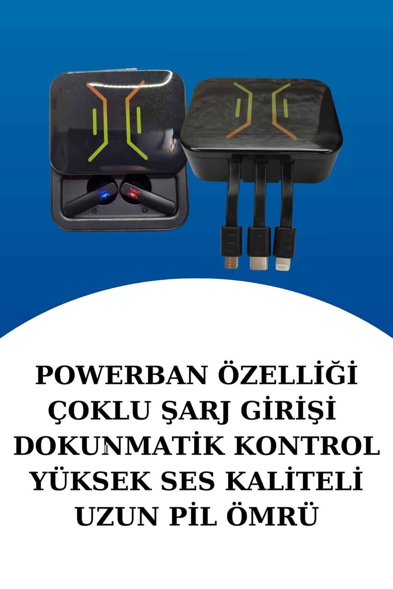 Wireless Şarjlı Akıllı Saat ve Dijital Göstergeli Kablosuz Bluetooth Kulaklık Nabız Ölçer Wireless Şarjlı Akıllı Saat ve Dijital Göstergeli Kablosuz Bluetooth Kulaklık Nabız Ölçer