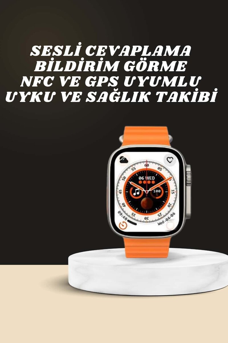 Yeni Nesil Ultra Akıllı Saat Adımsayar Uyku Takibi Nabız Sensörü Yeni Nesil Ultra Akıllı Saat Adımsayar Uyku Takibi Nabız Sensörü
