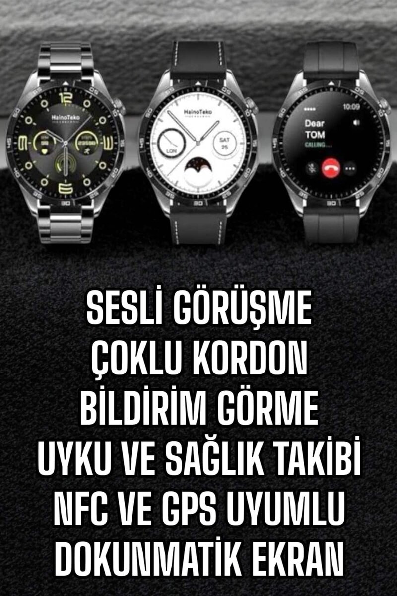 Akıllı Saat Titreşimli Pusula Nabız ve Tansiyon Ölçer NFC Uyumlu Akıllı Saat Titreşimli Pusula Nabız ve Tansiyon Ölçer NFC Uyumlu