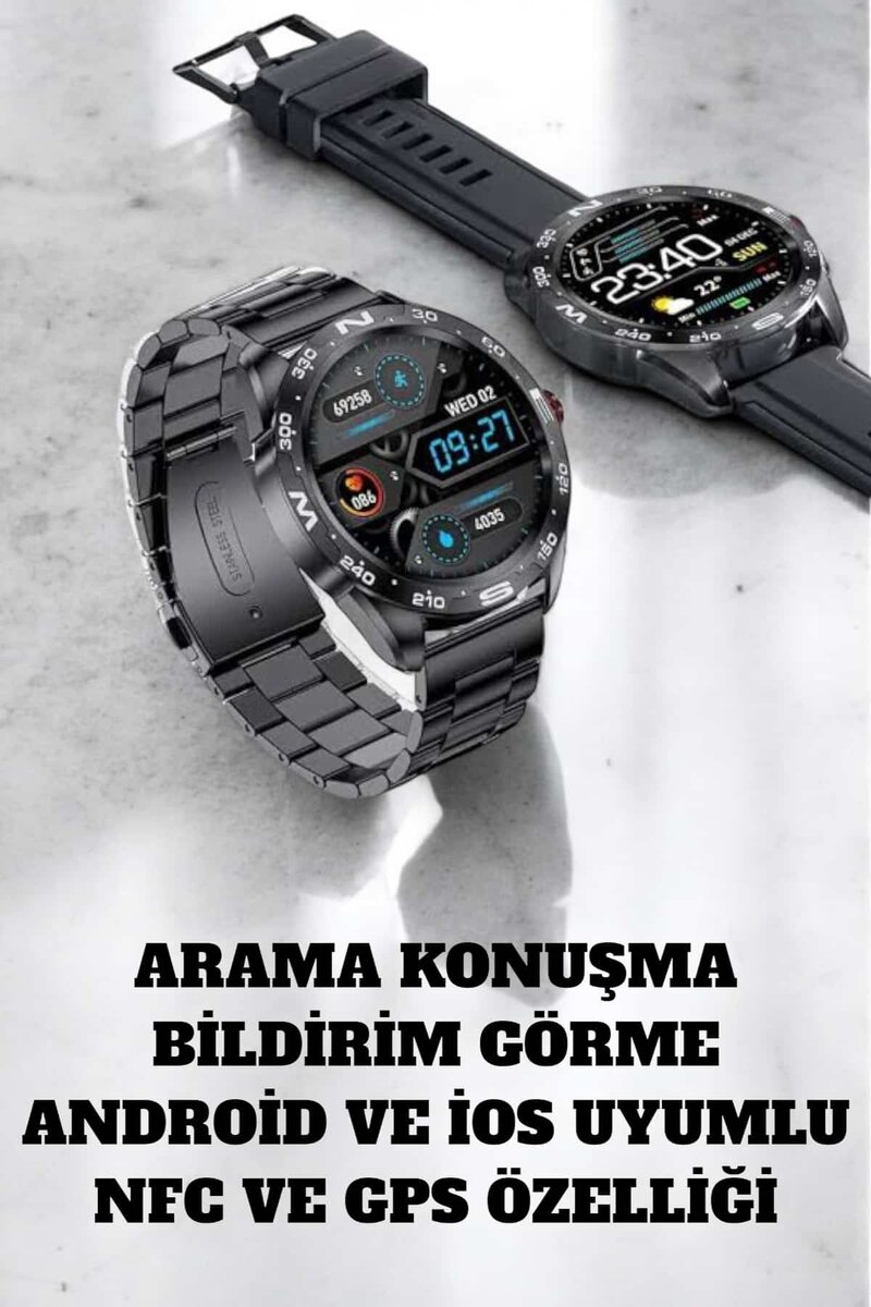 Akıllı Saat Arama Cevaplayan Titreşim Özelliğiyle Bildirim Görebilen Akıllı Saat Arama Cevaplayan Titreşim Özelliğiyle Bildirim Görebilen