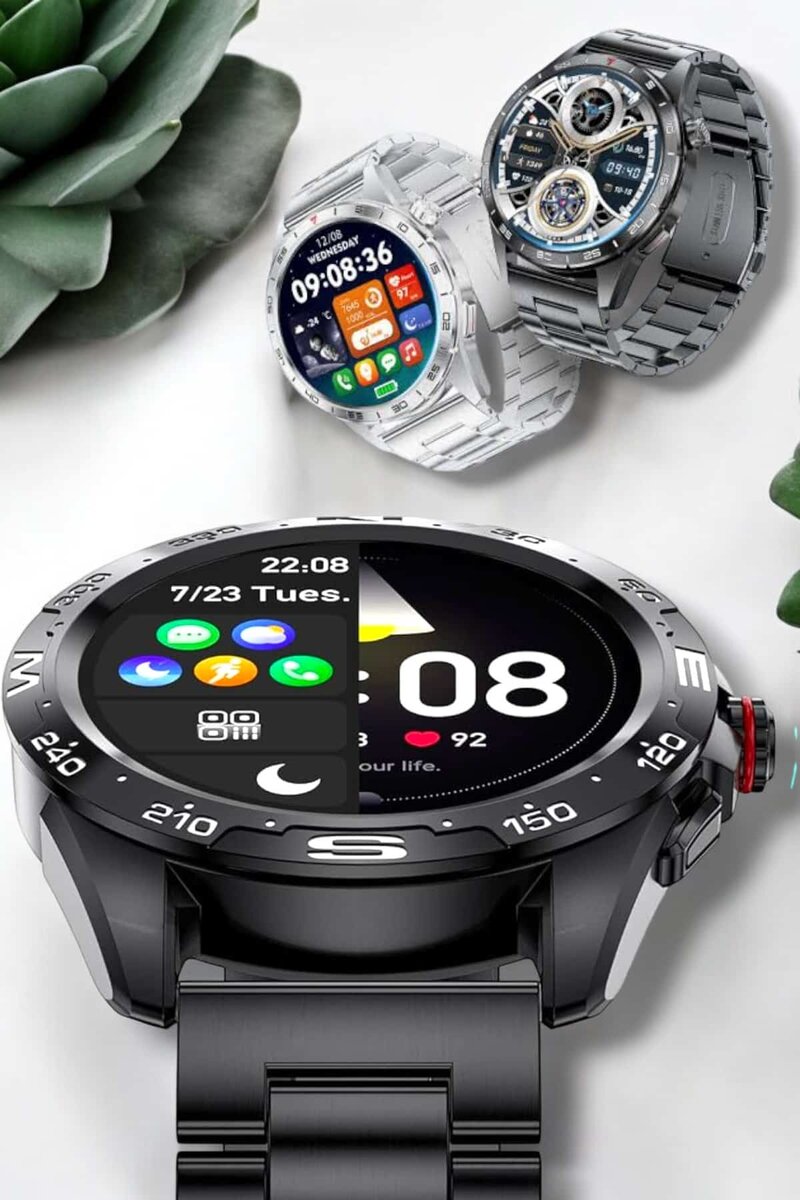 Akıllı Saat Sağlık ve Fitness Takibi Bluetooth Bağlantılı Dokunmatik Ekran Akıllı Saat Sağlık ve Fitness Takibi Bluetooth Bağlantılı Dokunmatik Ekran