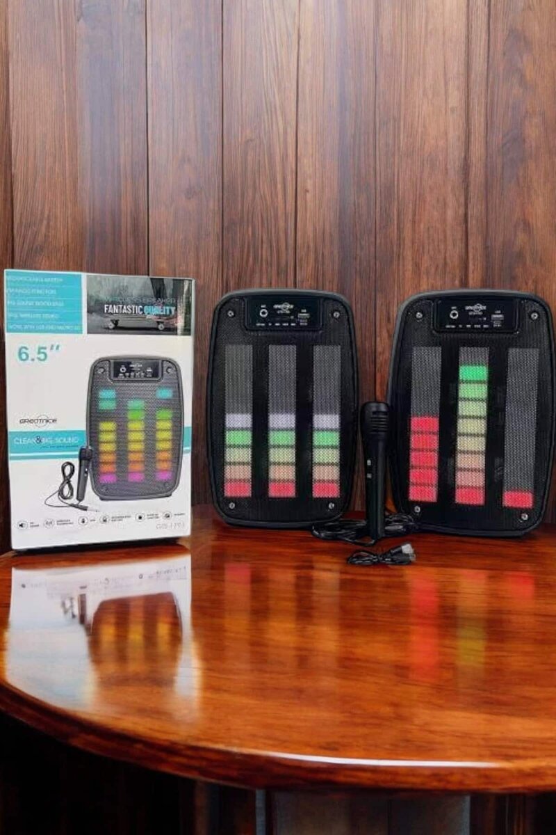 Bluetooth Hoparlör Mikrofonlu Speaker Taşınabilir Şarjlı Bluetooth Hoparlör Mikrofonlu Speaker Taşınabilir Şarjlı
