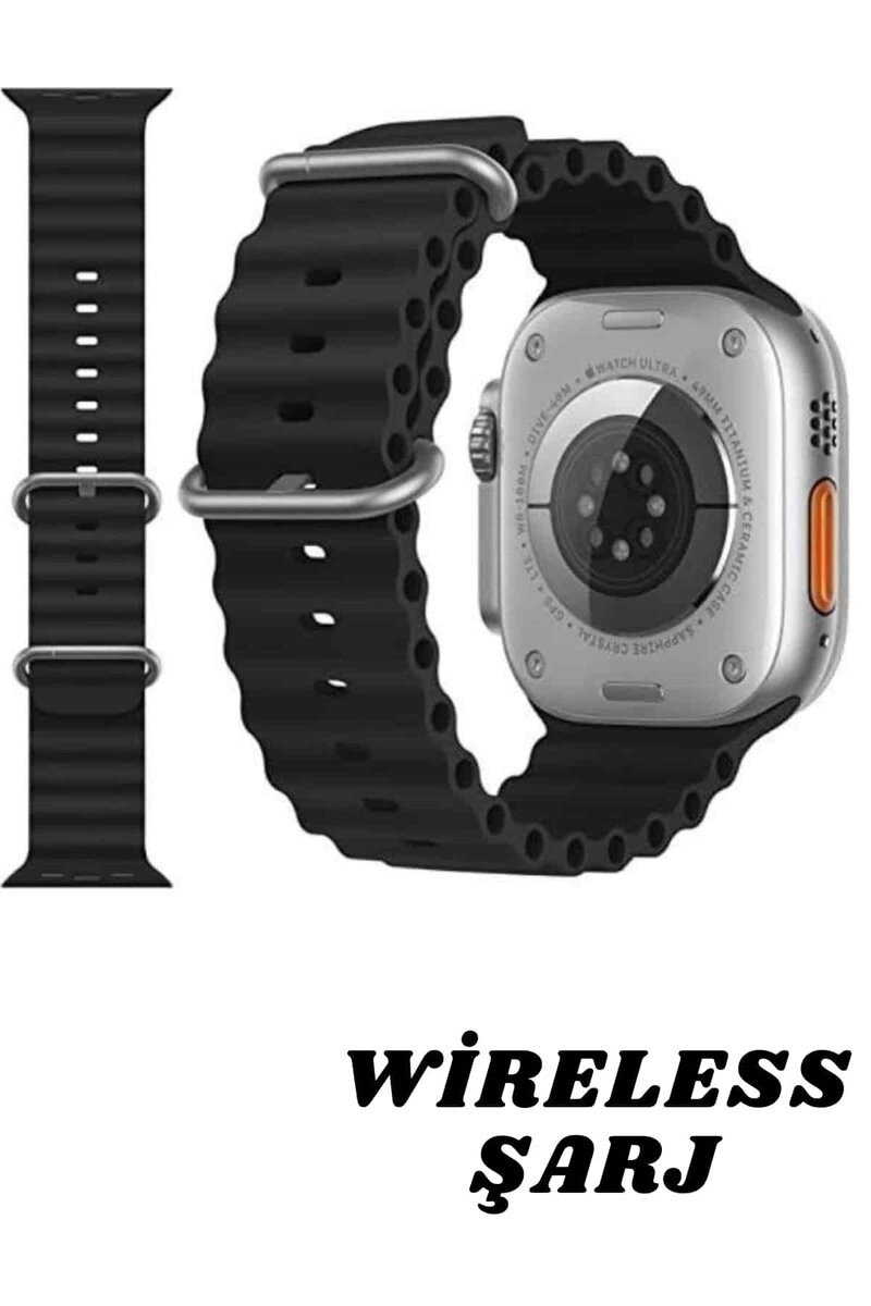 Akıllı Saat Bluetooth Bağlantılı NFC ve GPS Uyumlu Nabız Ölçer Sesli Görüşme Akıllı Saat Bluetooth Bağlantılı NFC ve GPS Uyumlu Nabız Ölçer Sesli Görüşme