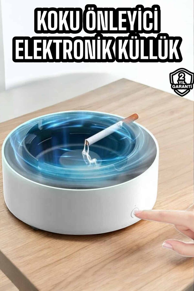 Elektronik Küllük Duman Giderici Hava Temizleyici Elektronik Küllük Duman Giderici Hava Temizleyici