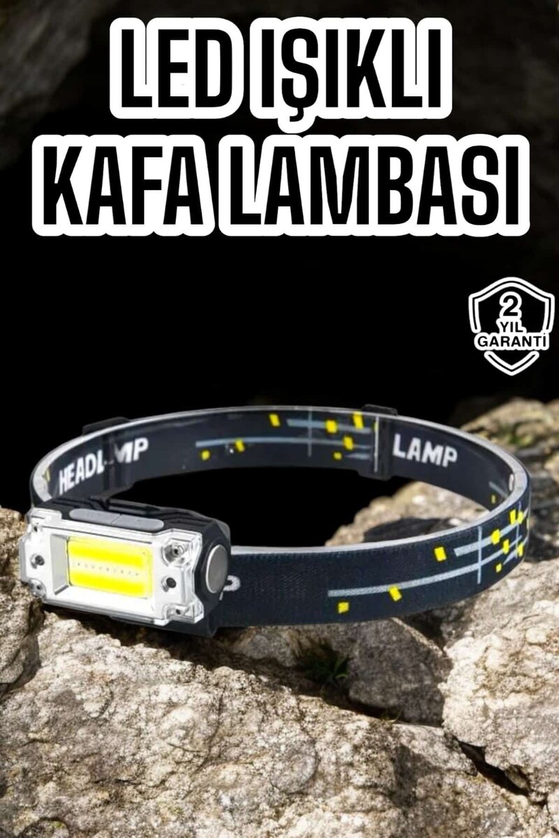Kamp Feneri Balıkçı Feneri Başlıklı Suya Dayanıklı Kafa Lambası Kamp Feneri Balıkçı Feneri Başlıklı Suya Dayanıklı Kafa Lambası