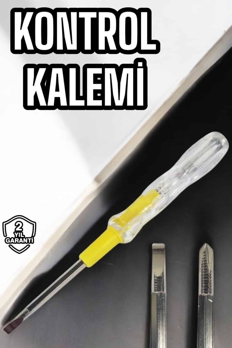 Test Cihazı Kontrol Kalemi Çift Başlıklı Şeffaf Elektrik Testi Test Cihazı Kontrol Kalemi Çift Başlıklı Şeffaf Elektrik Testi