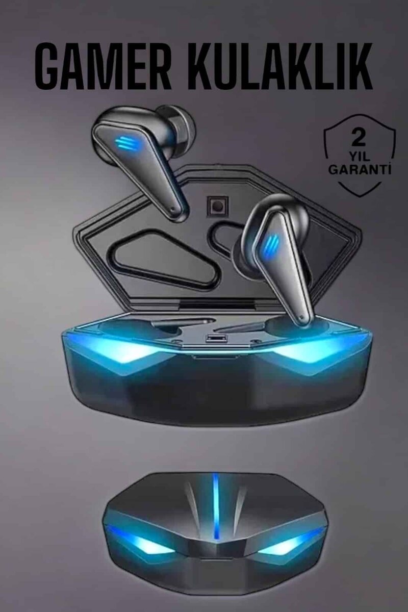 Bluetooth Oyuncu Kulaklığı Led Işıklı Kablosuz ANC Özelliği Bluetooth Oyuncu Kulaklığı Led Işıklı Kablosuz ANC Özelliği