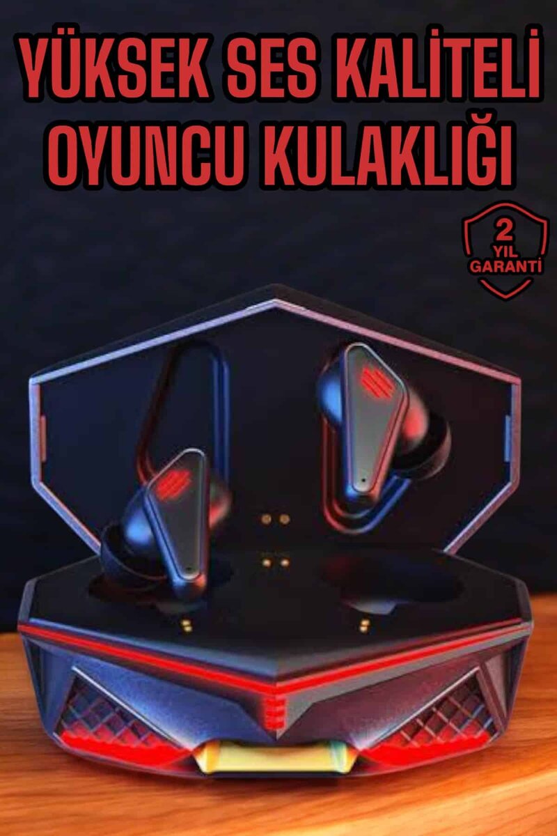 Yeni Nesil Oyuncu Kulaklığı Gürültü Önleyici Uzun Pil Ömrü Bluetooth Bağlantılı Yeni Nesil Oyuncu Kulaklığı Gürültü Önleyici Uzun Pil Ömrü Bluetooth Bağlantılı
