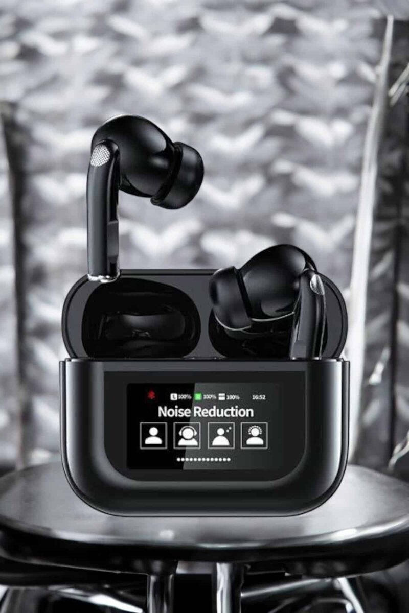 Kablosuz Bluetooth Kulaklık Ekranlı Uzun Şarj Süreli ANC Destekli Kablosuz Bluetooth Kulaklık Ekranlı Uzun Şarj Süreli ANC Destekli