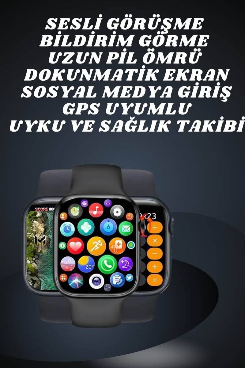 Ekranlı Yeni Nesil Pro Kulaklık ve Akıllı Saat Kampanyası Kulak İçi Mikrofonlu Ekranlı Yeni Nesil Pro Kulaklık ve Akıllı Saat Kampanyası Kulak İçi Mikrofonlu