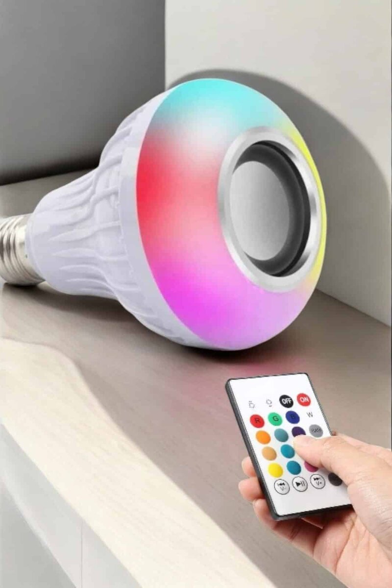 Kablosuz Bluetooth Hoparlör Led Lamba Kablosuz Bluetooth Hoparlör Led Lamba