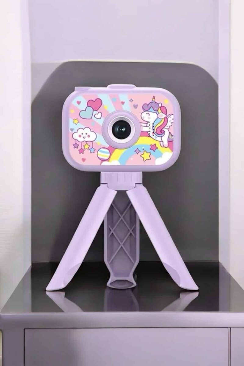 Ayaklı Mini Fotoğraf Makinesi Çocuk Için Eğitici Video Kamera Ayaklı Mini Fotoğraf Makinesi Çocuk Için Eğitici Video Kamera