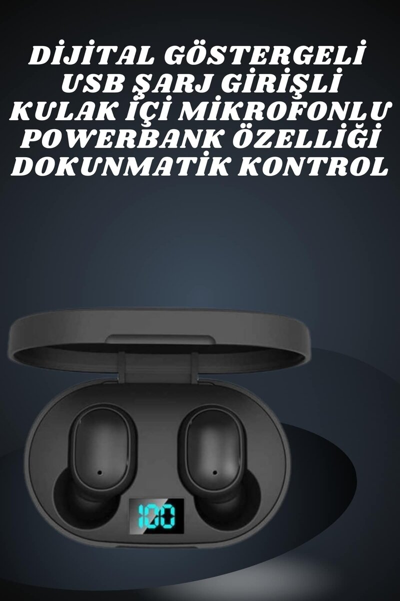Çift Kulaklık Kampanyası Dokunmatik Kontrol Kulak İçi Yüksek Ses Kaliteli Mikrofonlu Çift Kulaklık Kampanyası Dokunmatik Kontrol Kulak İçi Yüksek Ses Kaliteli Mikrofonlu