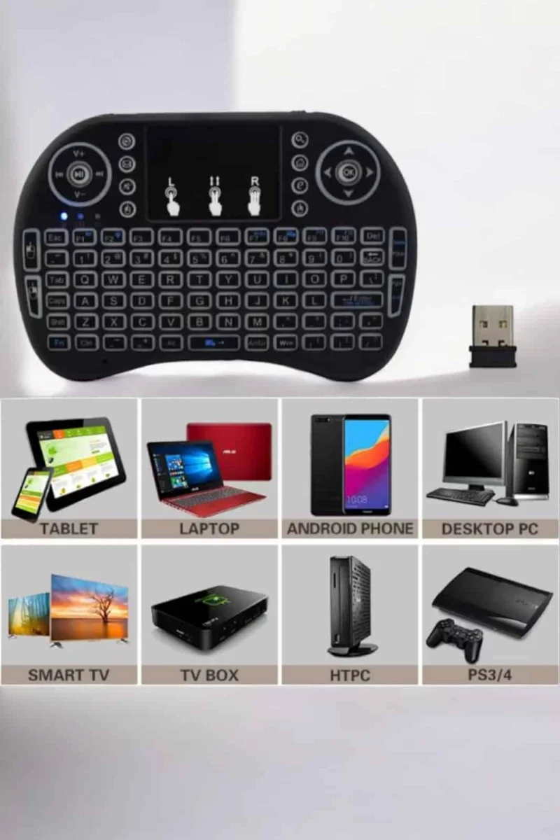 USB Bağlantılı Mini Q Klavye Işıklı Tüm Cihazlara Uyumlu USB Bağlantılı Mini Q Klavye Işıklı Tüm Cihazlara Uyumlu