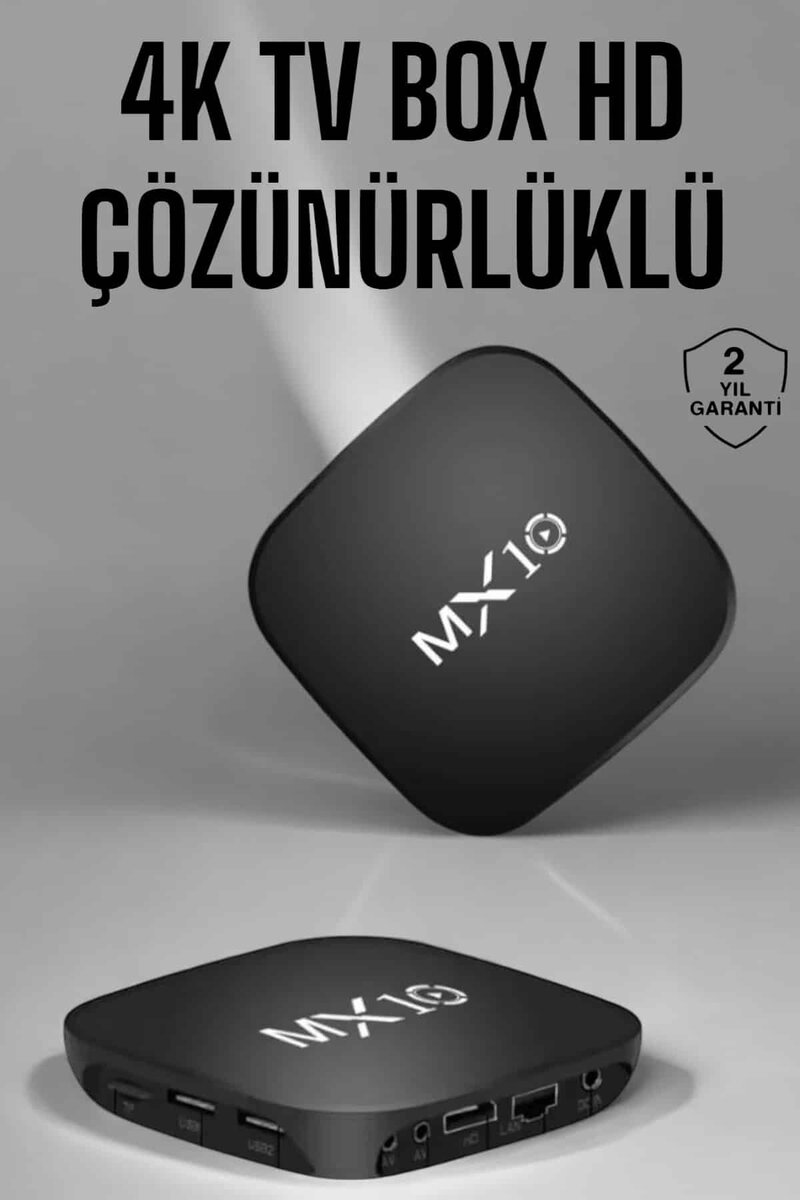 TV Box HD Çözünürlüklü 4 Çekirdekli 8 GB Dahili Hafıza Android Uyumlu TV Box HD Çözünürlüklü 4 Çekirdekli 8 GB Dahili Hafıza Android Uyumlu