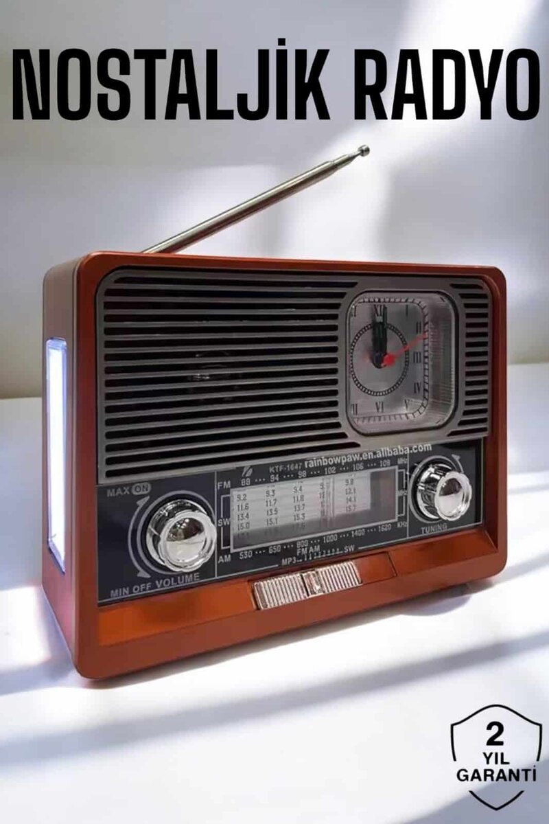 Nostaljik Radyo USB,AUX Ve SD Kart Girişli Bluetooth Bağlantılı Nostaljik Radyo USB,AUX Ve SD Kart Girişli Bluetooth Bağlantılı