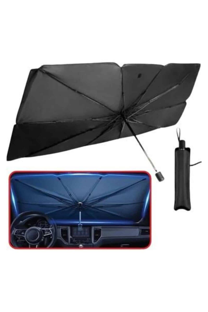 Güneş Önleyici Katlanabilir Oto Araba Güneşlik Şemsiye Tip Ön Cam Güneş Önleyici Katlanabilir Oto Araba Güneşlik Şemsiye Tip Ön Cam