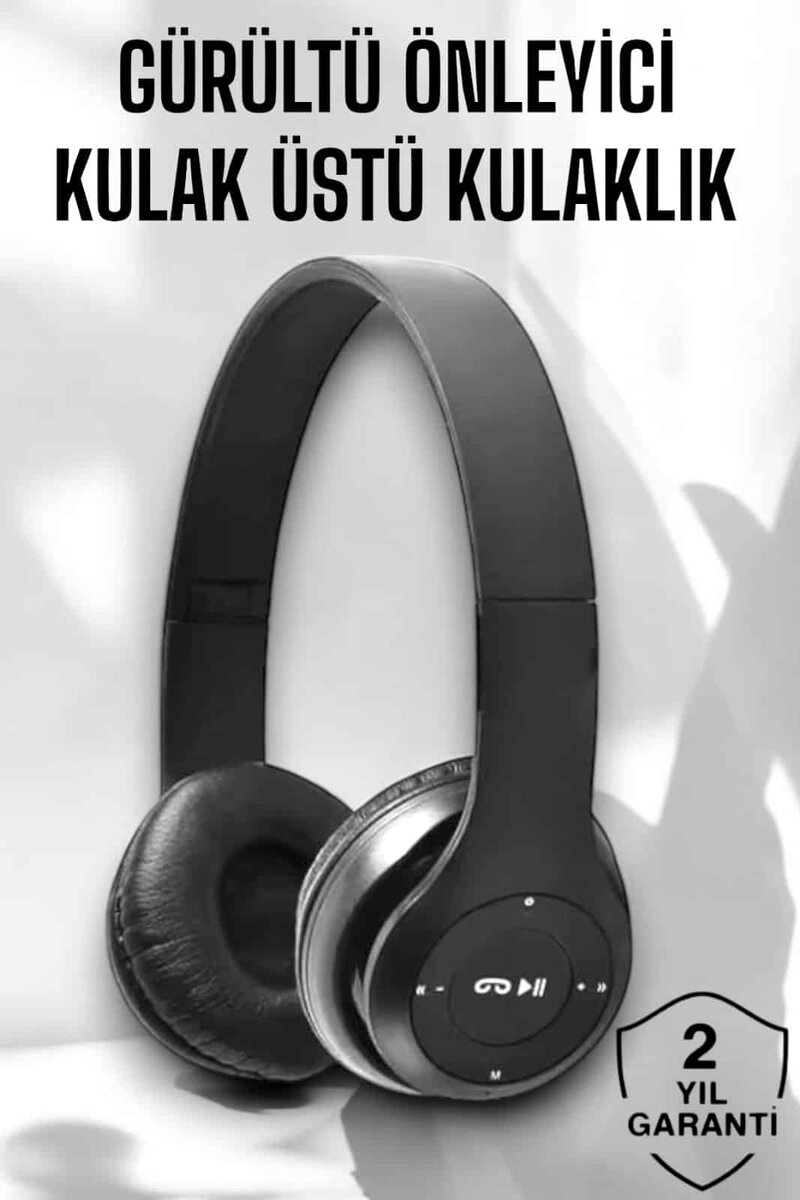 Ayarlanabilir Kafa Bandı ile Yüksek Performanslı Bluetooth Kulaklık Ayarlanabilir Kafa Bandı ile Yüksek Performanslı Bluetooth Kulaklık