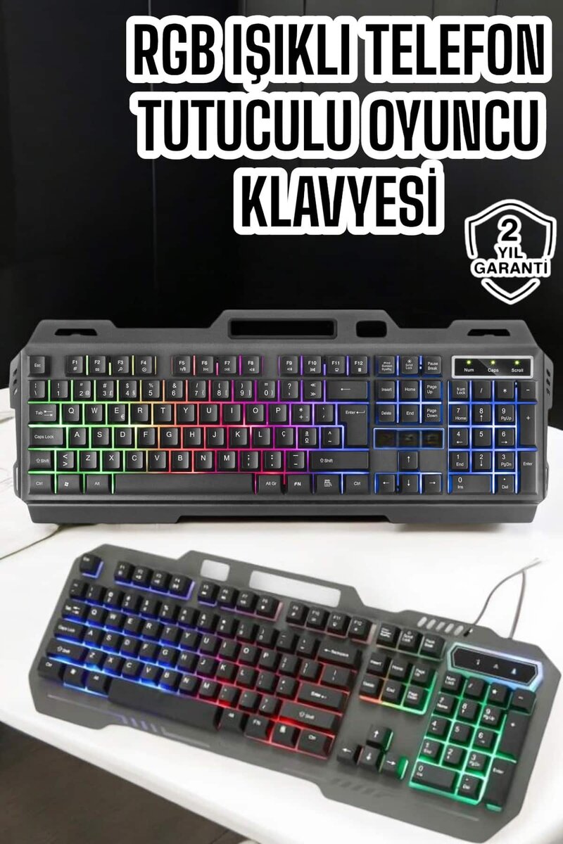 Q Klavye RGB Işıklı Klavye Ve Mouse Seti Kablolu Mouse Hediyeliş Q Klavye RGB Işıklı Klavye Ve Mouse Seti Kablolu Mouse Hediyeliş
