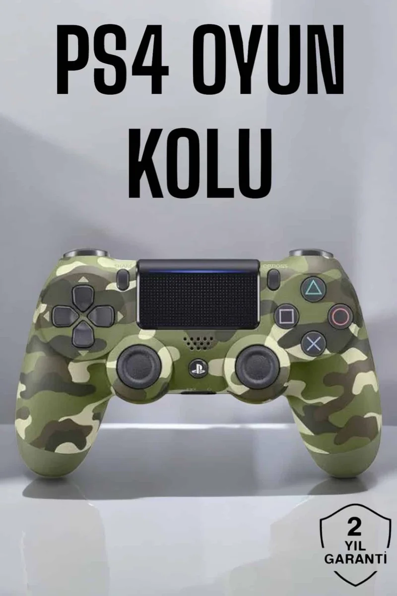 PS4 Oyun Kolu Kamuflaj Desenli Joystick PS4 Oyun Kolu Kamuflaj Desenli Joystick