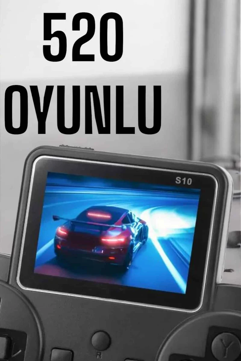 Gamepad 520 Oyunlu TV Uyumlu Retro Oyun Konsolu Gamepad 520 Oyunlu TV Uyumlu Retro Oyun Konsolu