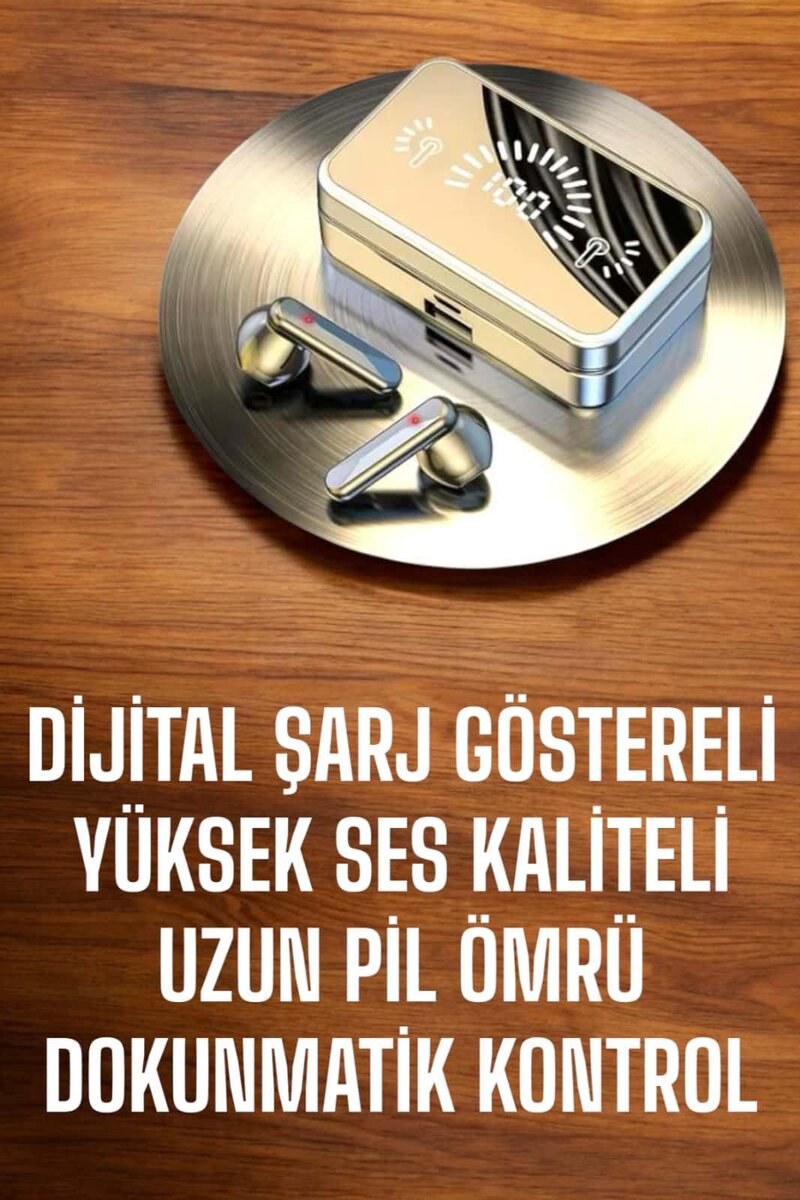 Bluetooth Bağlantılı Dijital Göstergeli Yüksek Ses Kaliteli Kulaklık Bluetooth Bağlantılı Dijital Göstergeli Yüksek Ses Kaliteli Kulaklık