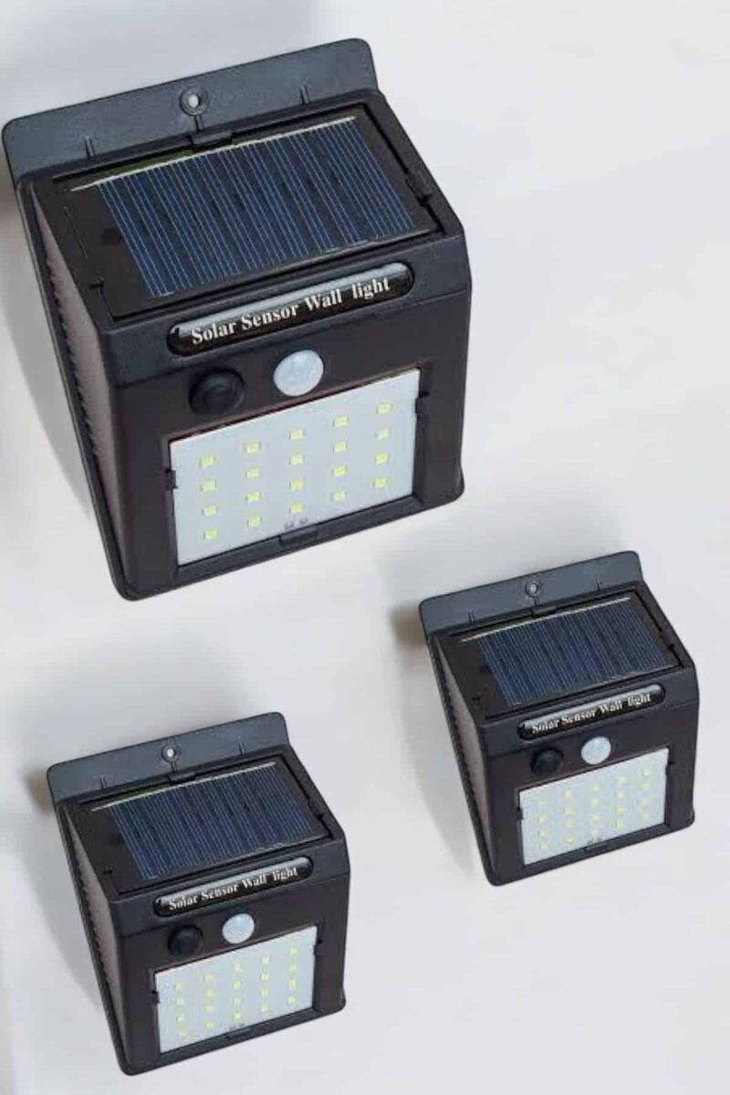 Güneş Enerjili Bahçe Lambası Solar Gece Aydınlatma Sensörlü Lamba Güneş Enerjili Bahçe Lambası Solar Gece Aydınlatma Sensörlü Lamba