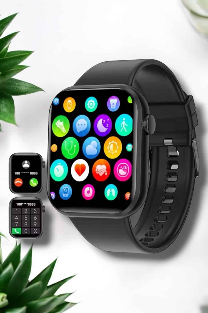 Akıllı Saat iOS ve Android ile Uyumlu Şık ve Çok Fonksiyonlu Akıllı Saat iOS ve Android ile Uyumlu Şık ve Çok Fonksiyonlu