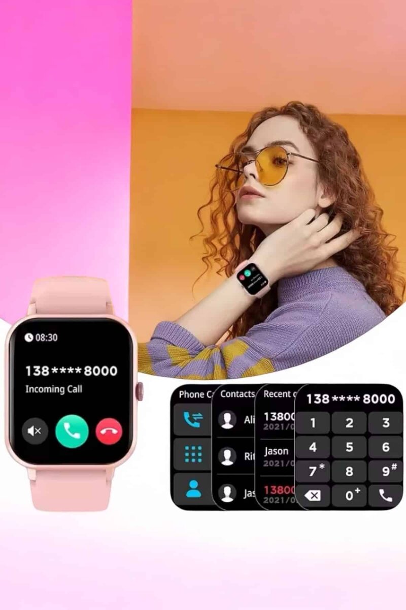 Akıllı Saat iOS ve Android ile Uyumlu Şık ve Çok Fonksiyonlu Akıllı Saat iOS ve Android ile Uyumlu Şık ve Çok Fonksiyonlu