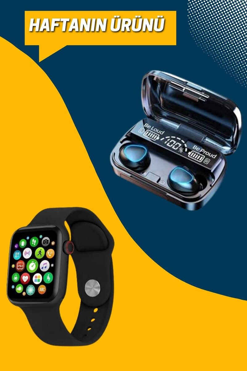 Kaliteli Akıllı Saat ve Kaliteli Bluetooth Kulaklık ANC Özelliği Uzun Pil Ömrü Kaliteli Akıllı Saat ve Kaliteli Bluetooth Kulaklık ANC Özelliği Uzun Pil Ömrü